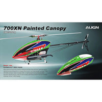 HC7072 Align Trex 700XN Painted Canopy.-Mad 4 Heli