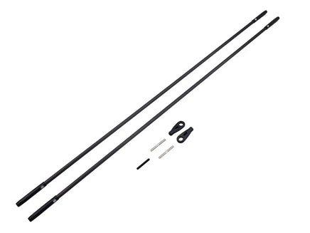 HC721-S CF Tail Push Rod Set-Mad 4 Heli