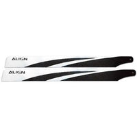 HD380A Align Trex 380 Carbon Fiber Blades-Mad 4 Heli