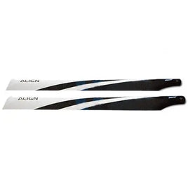 HD420F Align Trex 425 Carbon Fiber Blades-Mad 4 Heli