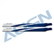 HD420G Align 425 Carbon Fiber Blades-Blue-Mad 4 Heli