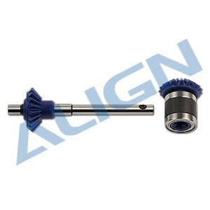 HE1G011XXW Torque Tube Rear Drive Gear Set 19T/M1.25 (special order)-Mad 4 Heli