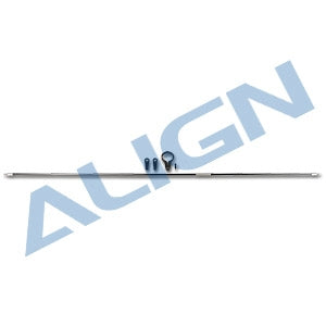 HE1T017XXW ALIGN E1 V2 Carbon Tail Control Rod Assembly-Mad 4 Heli