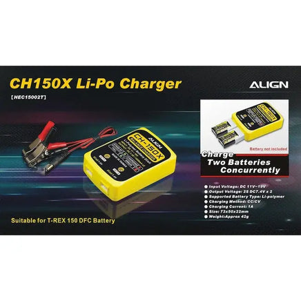 HEC15002 Align Trex CH150X Li-Po Charger.-Mad 4 Heli