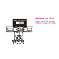 HET80001 AP800 Digital Pitch Gauge-Mad 4 Heli