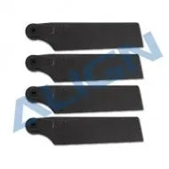 HQ0703A ALIGN TB40 70mm Carbon Fibre Tail Blades-Mad 4 Heli