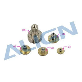 HSP53002 DS530 Servo Gear Set-Mad 4 Heli