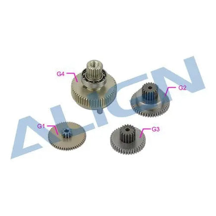 HSP82501 DS825 Servo Gear Set-Mad 4 Heli