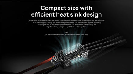 HW30203201 HOBBYWING PLATINUM-80A-V5-Mad 4 Heli