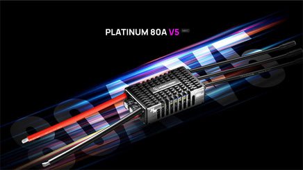 HW30203201 HOBBYWING PLATINUM-80A-V5-Mad 4 Heli