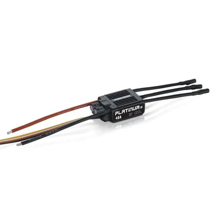 HW30215001 HobbyWing Platinum V4 40A ESC (3-4S)-Mad 4 Heli