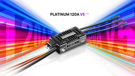 HW30203402 Hobbywing Platinum 120A ESC V5 (3-8S)-Mad 4 Heli