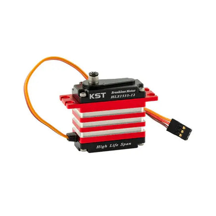 KST 12V HLS Combo Brushless Servos - HLS3008-12 & HLS1535-12 Combo Set for 700 to 800 Class Heli-Mad 4 Heli