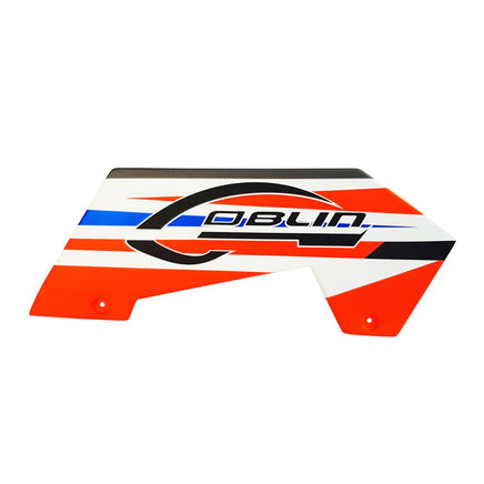 H2041-S KRAKEN S 700 LOW SIDE FRAME SX (LEFT) ORANGE/BLUE-Mad 4 Heli