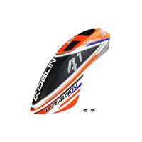 H2043-S KRAKEN S 700 CANOPY ORANGE/BLUE-Mad 4 Heli