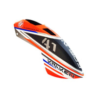 H2043-S KRAKEN S 700 CANOPY ORANGE/BLUE-Mad 4 Heli