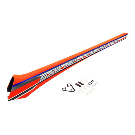 H2102-S KRAKEN 580 CF BOOM ORANGE/BLUE-Mad 4 Heli