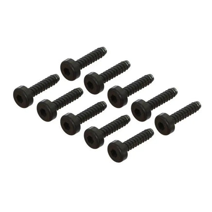 M2x6SBH-10 - Self-Tapping Button Hex Screw M2x6, 10 PCS-Mad 4 Heli