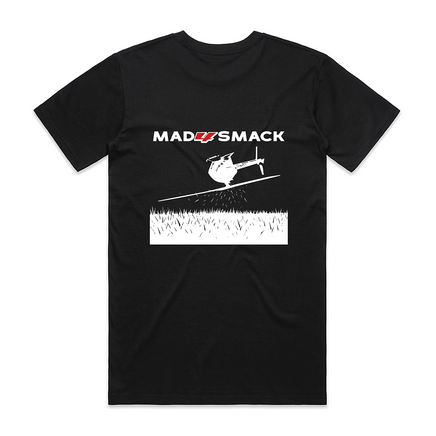 MadHeli (MAD4SMACK) T-shirt Black The T-Shirt Co