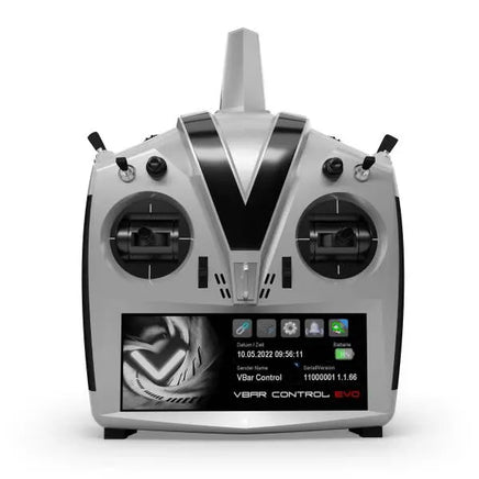 05524 Mikado VBar Control EVO, arctic silver-Mad 4 Heli