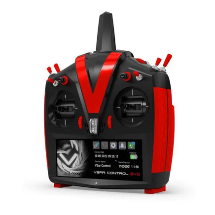05528 Mikado VBar Control EVO, black-red-Mad 4 Heli