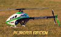 OMPHOBBY M5 RC Helicopter with Blades Aurora Green (pre order)-Mad 4 Heli