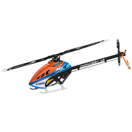 OSHM509O OMPHOBBY M5 RC Helicopter with Blades Cosmic Orange-Mad 4 Heli