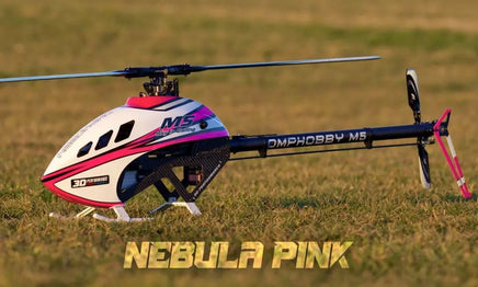 OMPHOBBY M5 RC Helicopter with Blades Nebula Pink (pre order)-Mad 4 Heli