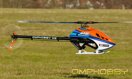 OMPHobby M6 RC Helicopter with Blades Cosmic Orange (pre order)-Mad 4 Heli