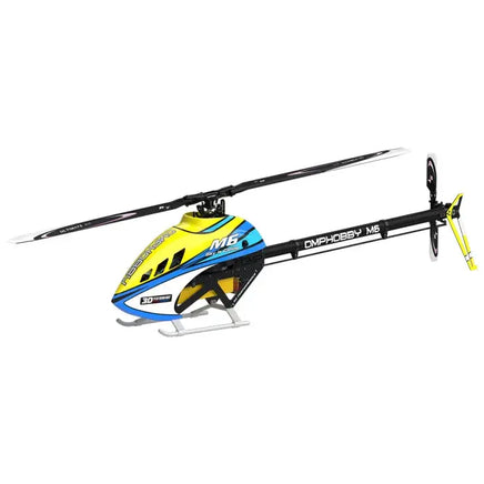 OMPHobby M6 RC Helicopter with Blades Solar Yellow (pre order)-Mad 4 Heli