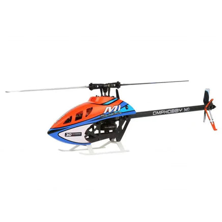OSHM0061 OMPHOBBY M1 V3 PRO 3D RC Helicopter BNF Cosmic Orange Mad 4 Heli