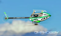OSHM0061 OMPHOBBY M1 V3 PRO 3D RC Helicopter BNF Cosmic Orange Mad 4 Heli