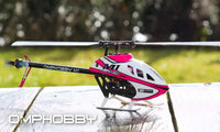 OSHM0061 OMPHOBBY M1 V3 PRO 3D RC Helicopter BNF Cosmic Orange Mad 4 Heli