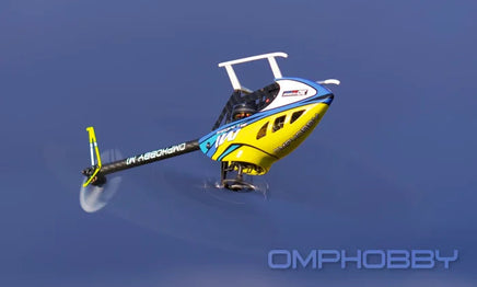 OSHM0061 OMPHOBBY M1 V3 PRO 3D RC Helicopter BNF Cosmic Orange Mad 4 Heli