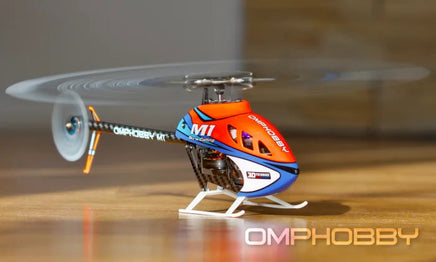 OSHM0061 OMPHOBBY M1 V3 PRO 3D RC Helicopter BNF Cosmic Orange Mad 4 Heli