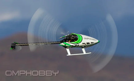 OSHM0061 OMPHOBBY M1 V3 PRO 3D RC Helicopter BNF Cosmic Orange Mad 4 Heli