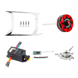 OSHM2357R OMPHOBBY MK2 Red Upgrade Pack-Mad 4 Heli