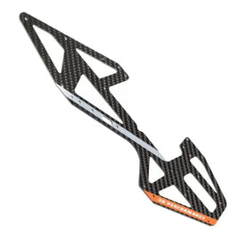 OSHM4014O-L OMPHOBBY M4 Left Main Frame – Charm Orange-Mad 4 Heli