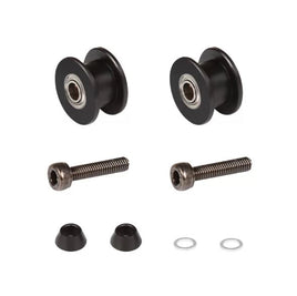 OSHM4020B OMP M4 Idler Pulley Set – Black-Mad 4 Heli