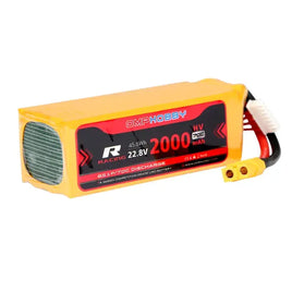 OSHM4049 OMPHOBBY M4 6S 2000mAh HV Battery-Mad 4 Heli