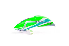 OSHM4X024G OMPHOBBY M4 MAX Canopy – Crystal Green-Mad 4 Heli