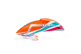 OSHM4X024O M4 MAX Canopy – Magic Orange-Mad 4 Heli