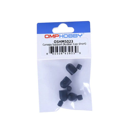 OSHM5023 Canopy Support (Rubber Cap-Short)-Mad 4 Heli