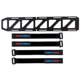 OSHM6011 Battery Tray W/Straps-Mad 4 Heli