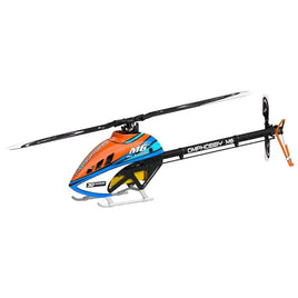 OSHM605O OMPHOBBY M6 RC Helicopter with Blades Cosmic Orange (Back order, enquire within)-Mad 4 Heli