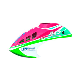 OSHM7004 OMPHOBBY M7 Canopy Tropical Pink-Mad 4 Heli