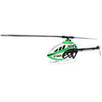 OSHM702G-G OMPHOBBY M7R Aurora Green (with Blades)-Mad 4 Heli