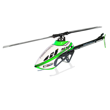 OSHM702G-G OMPHOBBY M7R Aurora Green (with Blades)-Mad 4 Heli
