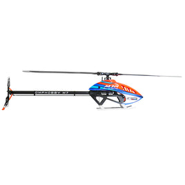 OSHM702R-O OMPHOBBY M7R Cosmic Orange (with Blades)-Mad 4 Heli