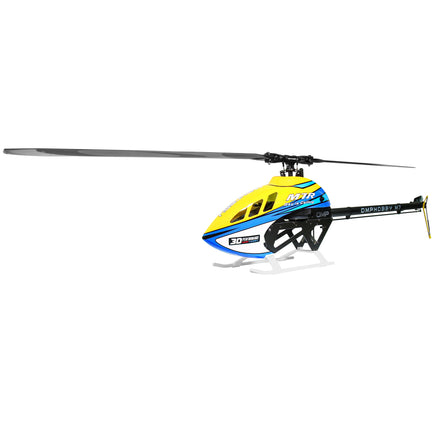OSHM702R-Y OMPHOBBY M7R Solar Yellow (with Blades)-Mad 4 Heli